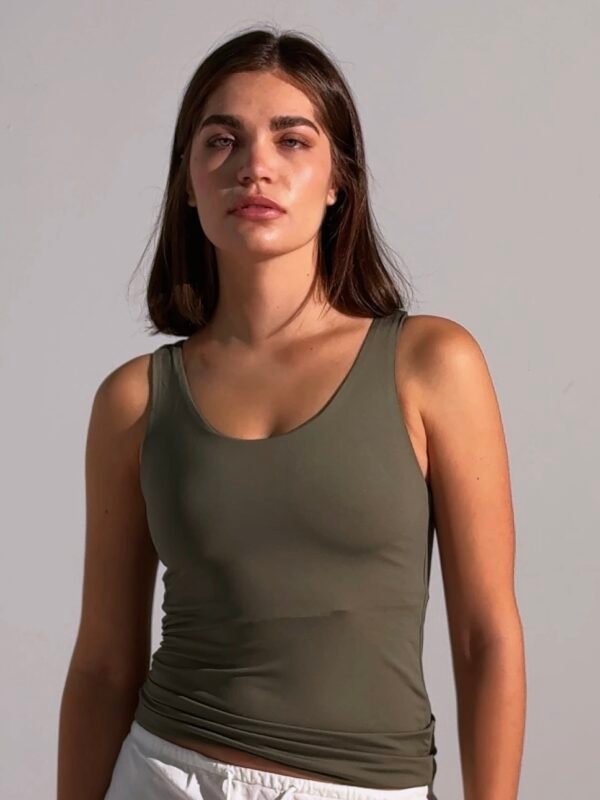 Elora tank top - Olive