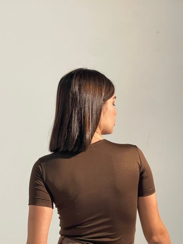 Elaya short sleeve - Brown