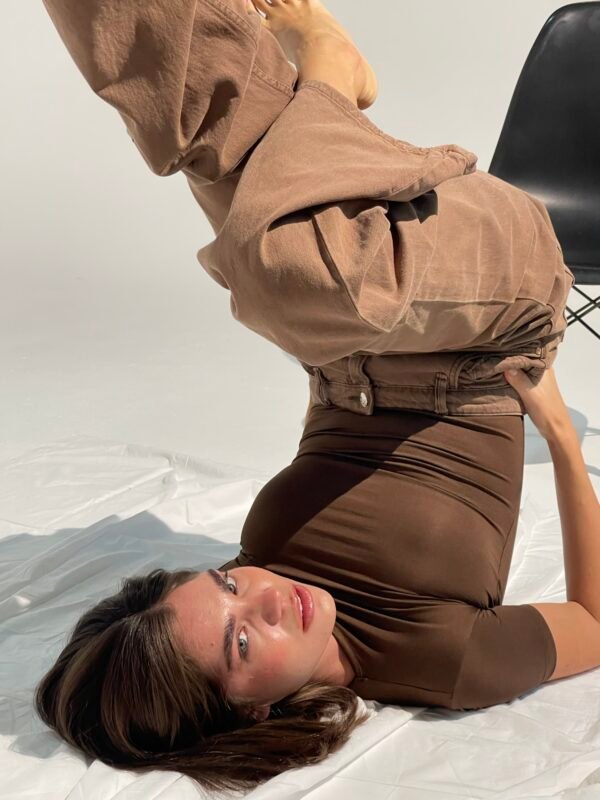 Elaya short sleeve - Brown