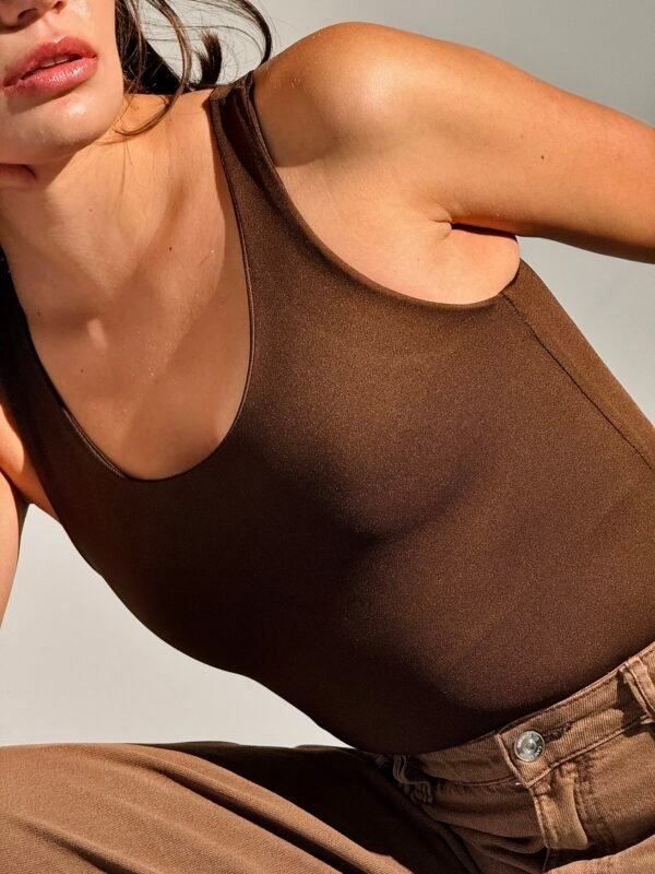 Elora tank top - Brown