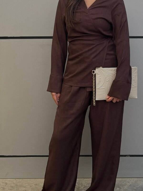 Izel tailored pants - Brown